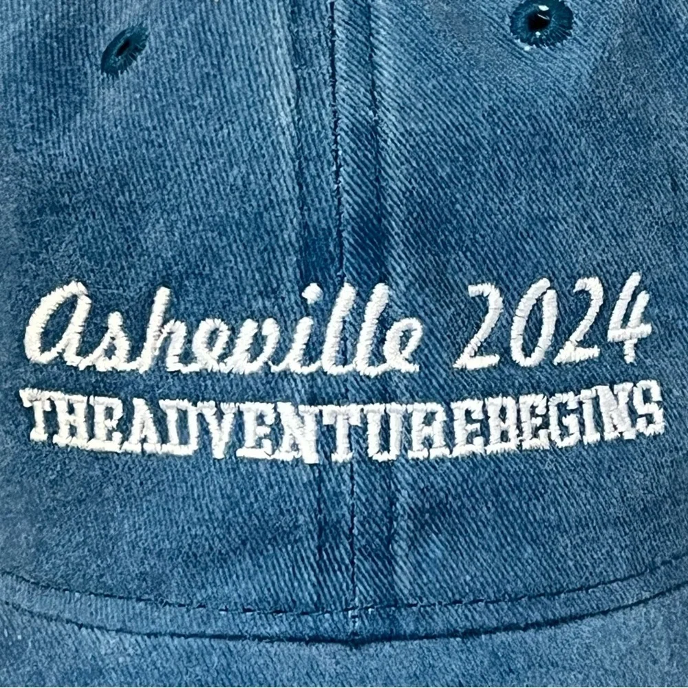 Blue Asheville 2024 Cotton Baseball Cap